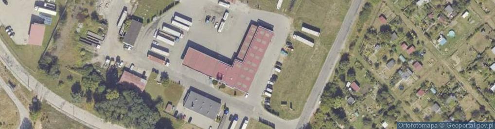 Zdjęcie satelitarne Pit-Stop Wulkanizacja Wojciech Żak