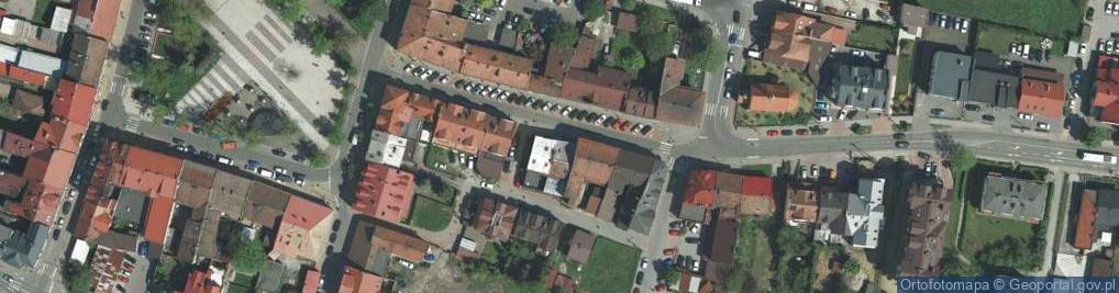 Zdjęcie satelitarne PK Inwestor