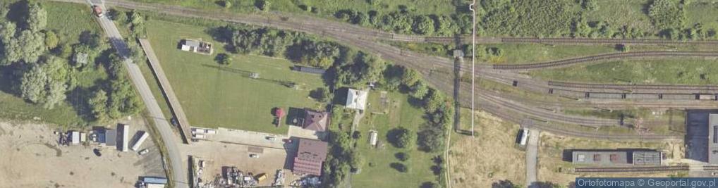 Zdjęcie satelitarne PKP Cargo Magazyn Zakładowy Jasło
