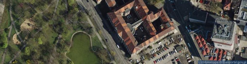 Zdjęcie satelitarne PKP PLK S.A.Zakład Linii Kolejowych w Poznaniu