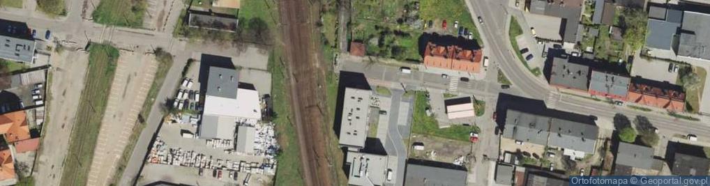 Zdjęcie satelitarne PKP PLK S.A.Zakład Linii Kolejowych w Tarnowskich Górach