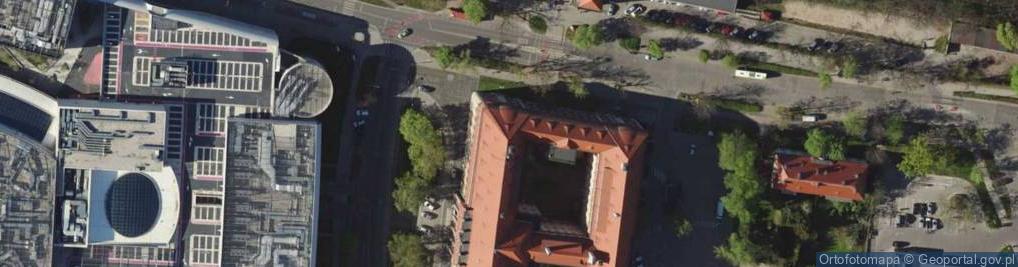 Zdjęcie satelitarne PKP PLK S.A.Zakład Linii Kolejowych we Wrocławiu