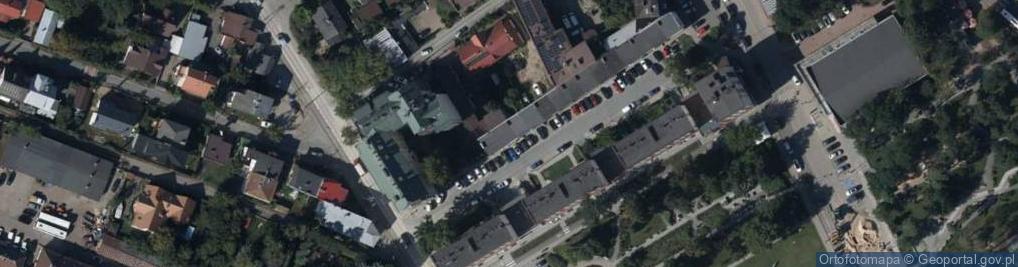 Zdjęcie satelitarne PKS Polonus Placówka Terenowa w Otwocku