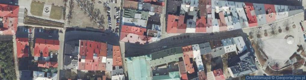 Zdjęcie satelitarne Placówka Kształcenia Policealnego i Kursowego , Miteinander'''' Beata Zawada i Zbigniew Zawada