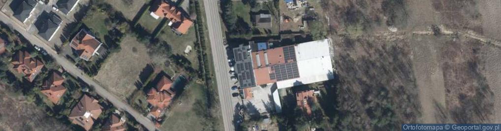 Zdjęcie satelitarne Placówka Opiekuńcza Ostoja U Dąbrowska G Dąbrowski E Nowak