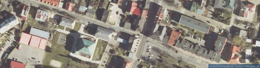 Zdjęcie satelitarne Placówka Partnerska Kurec i Ulaniuk