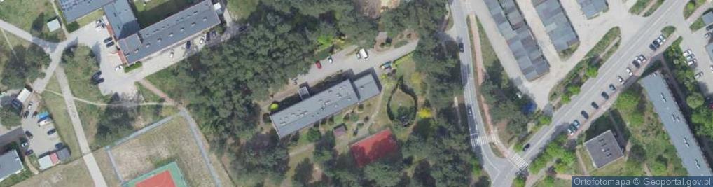 Zdjęcie satelitarne Placówka Socjalizacyjna Panda w Kozienicach