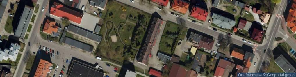 Zdjęcie satelitarne Placówka Wielofuncyjna nr 1 w Lęborku