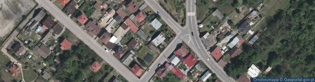 Zdjęcie satelitarne Plandeki Rudnik