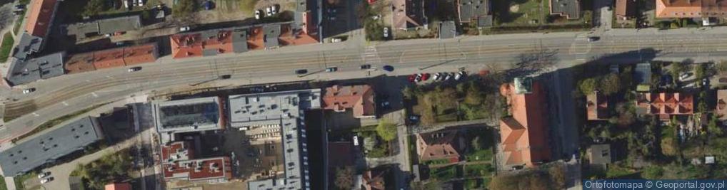 Zdjęcie satelitarne Planer Autorska Pracownia Architektury