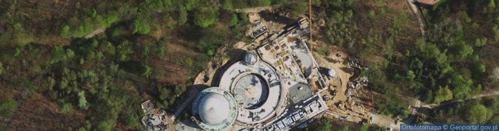 Zdjęcie satelitarne Planetarium i Obserwatorium Astronomiczne im Mikołaja Kopernika