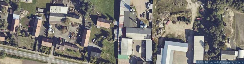 Zdjęcie satelitarne Planta Dorota Łuczak