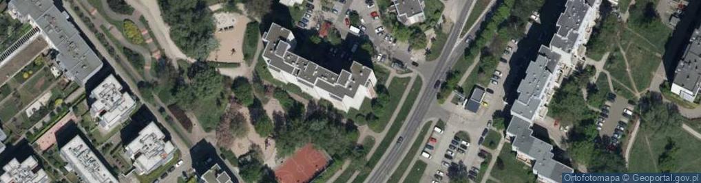 Zdjęcie satelitarne Plasun E., Wrocław