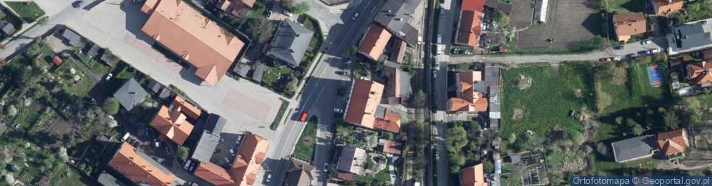 Zdjęcie satelitarne Plaszczyk R.Stołówka Zakł.Kosm., Bielawa