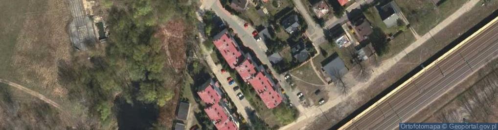 Zdjęcie satelitarne Pleńska Lesia "Lusi"