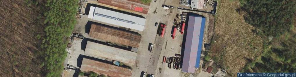 Zdjęcie satelitarne Płonka Piotr PHU Krantrak Hiab - Śląsk