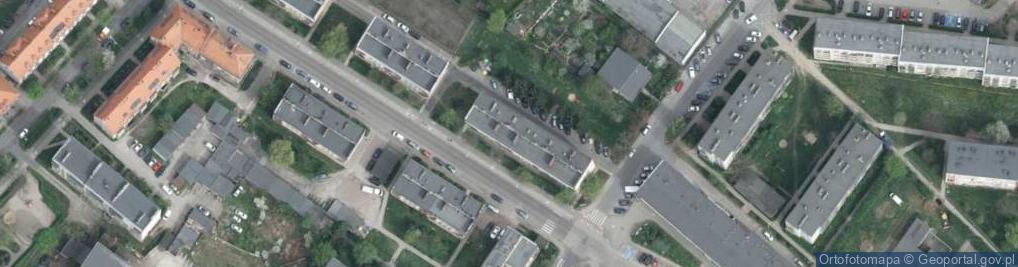 Zdjęcie satelitarne Płowiec Aldona PHU Alda