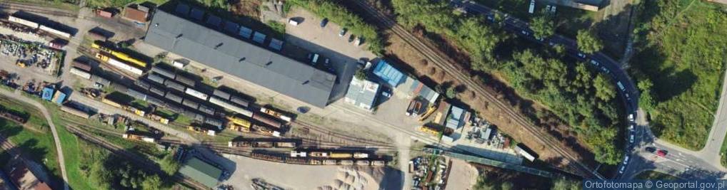 Zdjęcie satelitarne PNUIK Kraków Sp. z o.o. - Baza w Krakowie