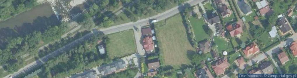 Zdjęcie satelitarne pod Blachą