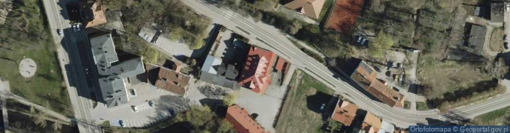 Zdjęcie satelitarne pod Ostródzkim Smokiem