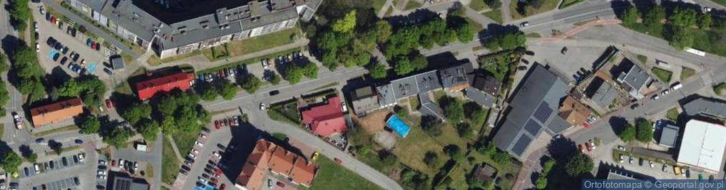 Zdjęcie satelitarne Podhajski Jerzy Jumar Przedsiębiorstwo Produkcyjno-Usługowo-Handlowe
