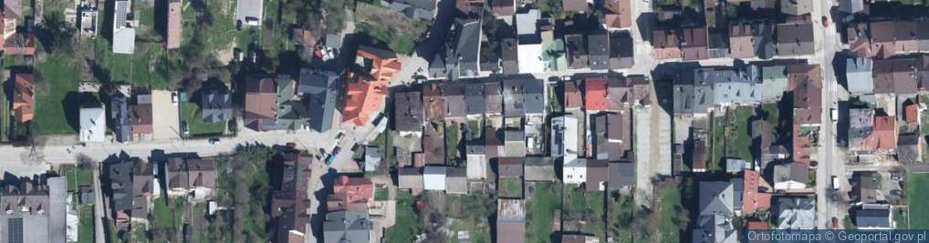 Zdjęcie satelitarne Podhalańska Wspólnota Samorządowa