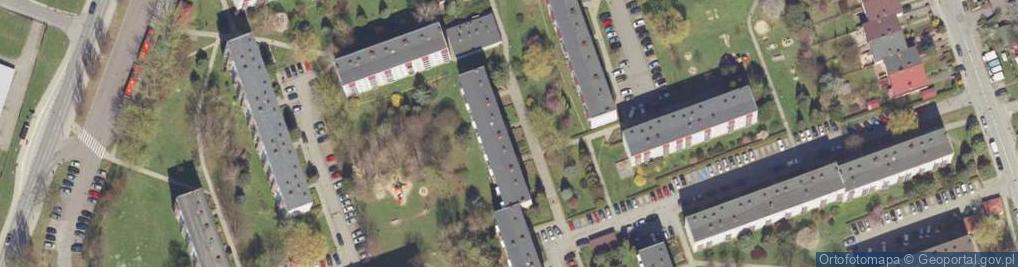 Zdjęcie satelitarne Podkarpackie Centrum Dotacji Krystyna Czop