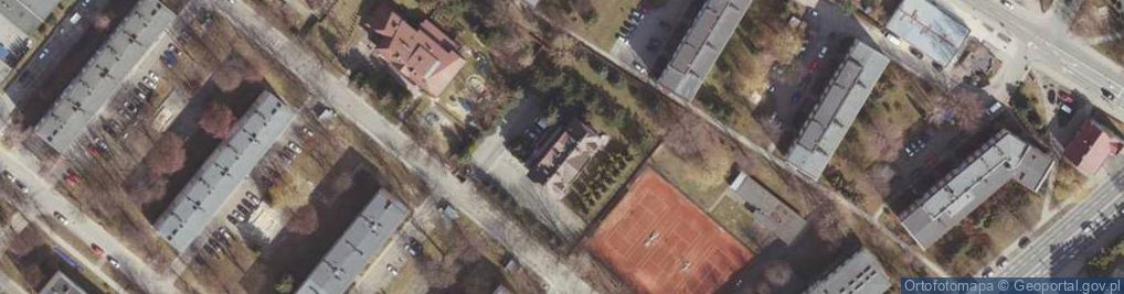 Zdjęcie satelitarne Podkarpackie Centrum Edukacji Nauczycieli w Rzeszowie