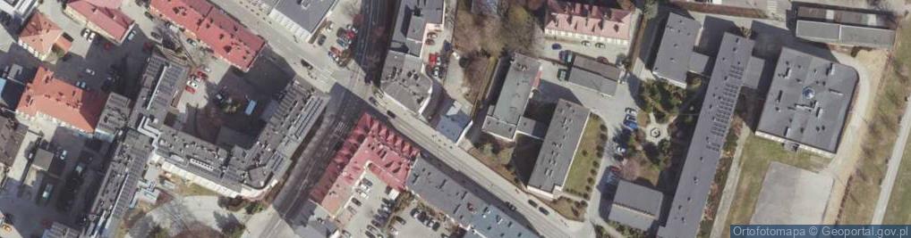 Zdjęcie satelitarne Podkarpackie Centrum Psychiatrii Psychoterapii i Ekspertyz Są Dowych A Mierzwińska Obara