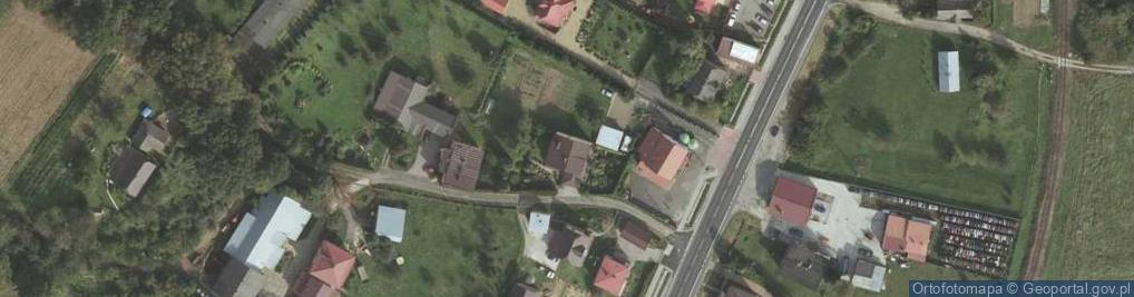 Zdjęcie satelitarne Podkarpackie Jadło