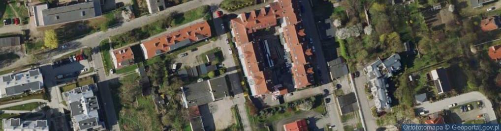 Zdjęcie satelitarne Podocosmetica