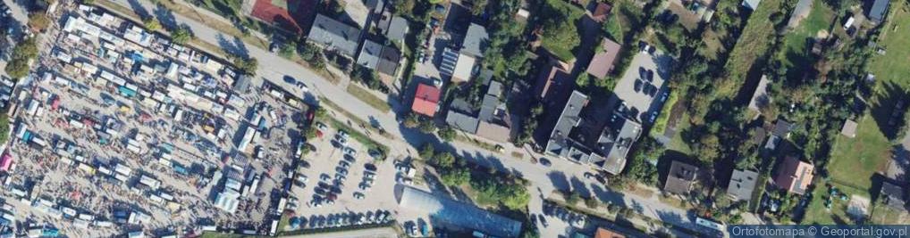Zdjęcie satelitarne Pogotowie Krawieckie"