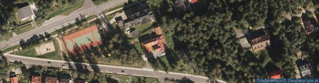 Zdjęcie satelitarne Pokoje Gościnne Beta Józefa Kiwer