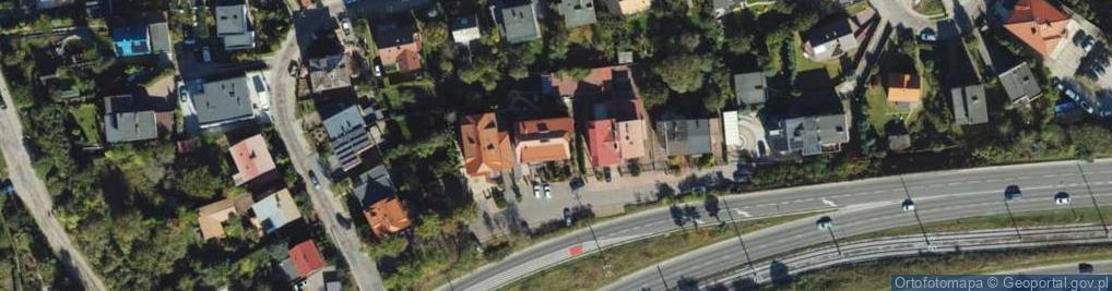 Zdjęcie satelitarne Pokoje Gościnne Lulu