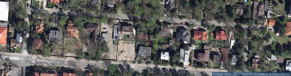 Zdjęcie satelitarne Pokoje Gościnne Magdalena Murray