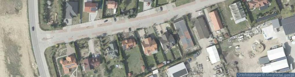 Zdjęcie satelitarne Pokoje Gościnne "Natalia"