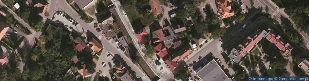 Zdjęcie satelitarne Pokoje Gościnne U Eweliny Krzysztof Woźniak