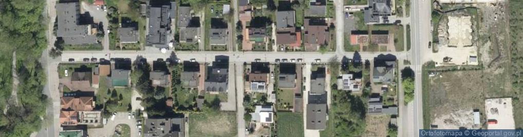 Zdjęcie satelitarne Pokoje Gościnne Willa Honoratka