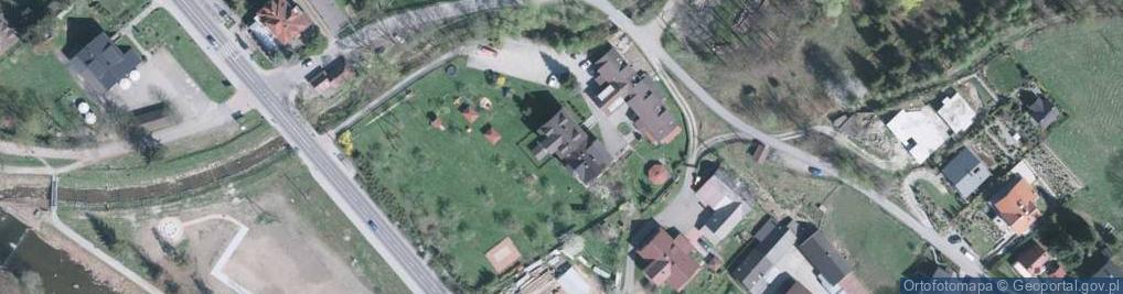 Zdjęcie satelitarne Pokoje Gościnne