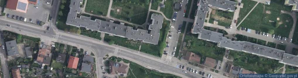 Zdjęcie satelitarne "Polamp" Zygart Grzegorz