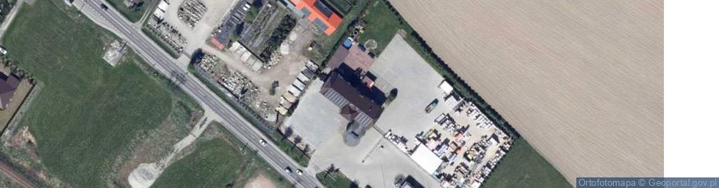 Zdjęcie satelitarne Polcement