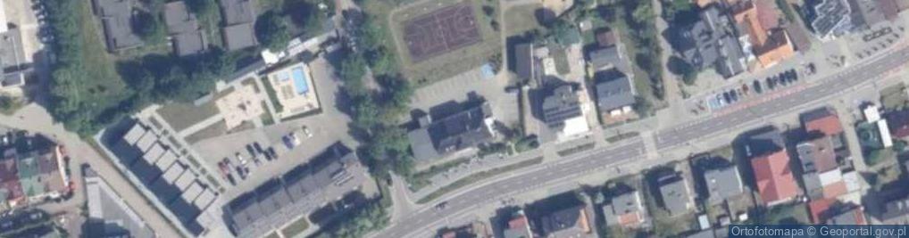 Zdjęcie satelitarne Pole Namiotowe