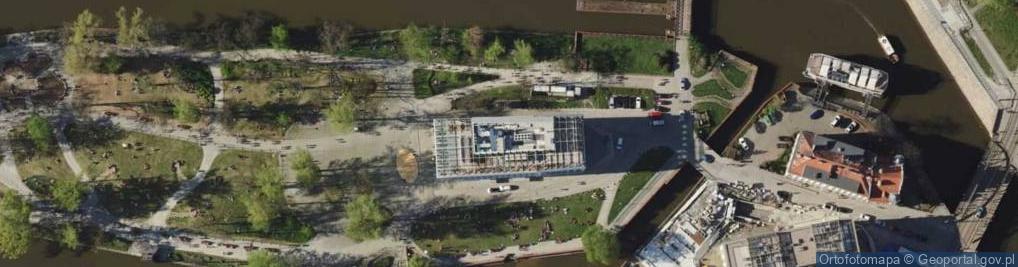 Zdjęcie satelitarne Połeć H., Wrocław