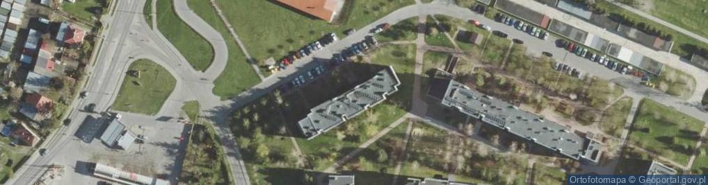 Zdjęcie satelitarne Poligrafia Internetowa i-Zebra Mariusz Król