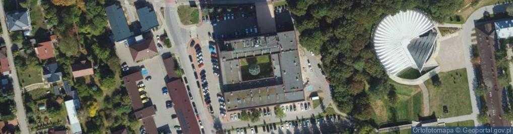 Zdjęcie satelitarne Polkart sp.j. Usługi geodezyjne.Mapy do celów projektowych, pod
