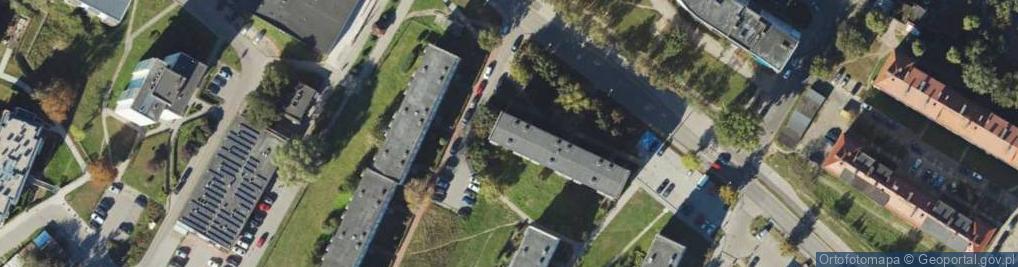 Zdjęcie satelitarne Północ Serwis Adam Zalewski