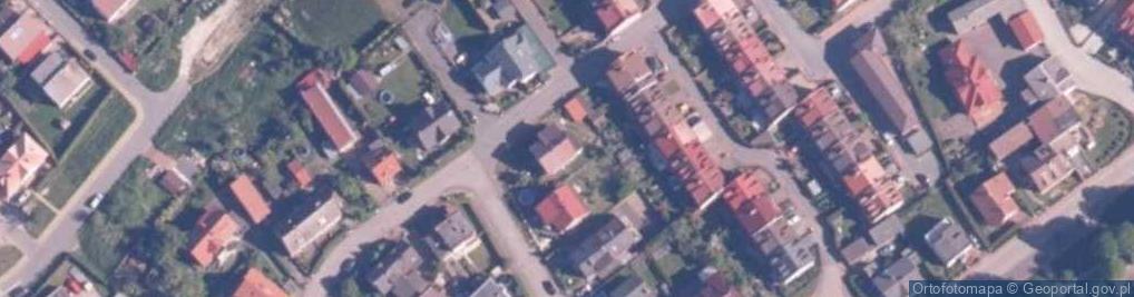 Zdjęcie satelitarne Połów Skup i Sprzedaż Ryb Kazimierz Częścik Andrzej Mikulski