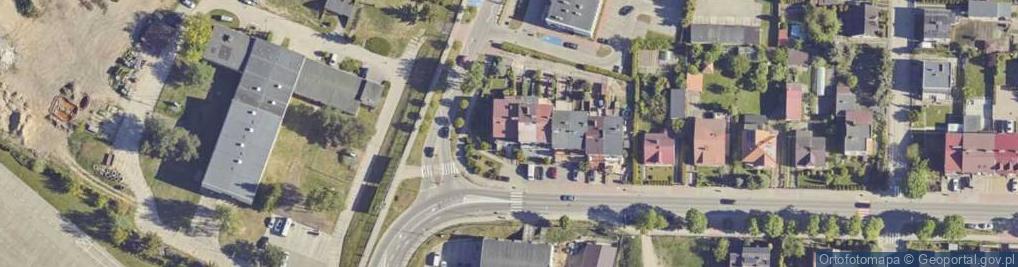 Zdjęcie satelitarne Położnych Środowiskowych Rodzinnych Brygida Julita Lipka Barbara Jankowska