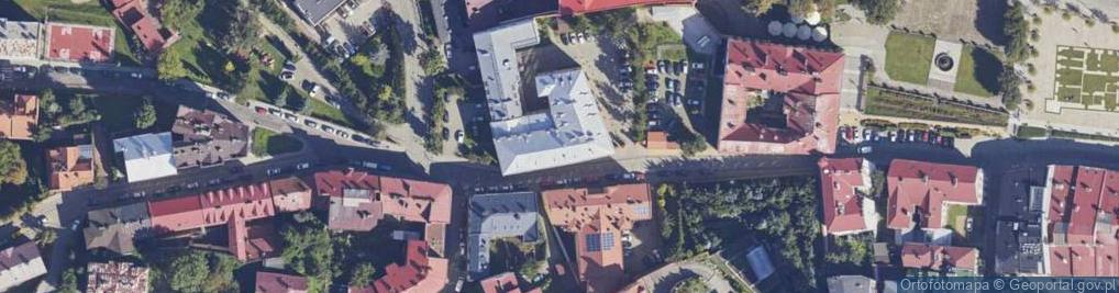 Zdjęcie satelitarne Polski Związek Głuchych Koło Terenowe