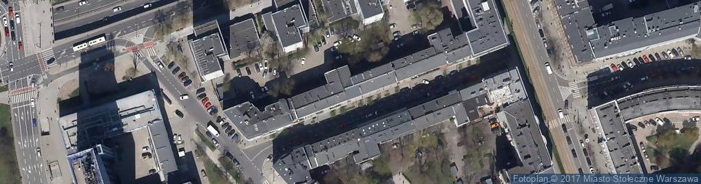 Zdjęcie satelitarne Polski Związek Łuczniczy